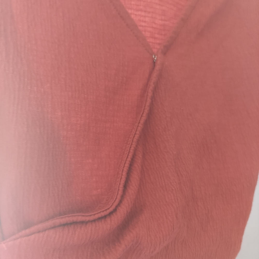 14th & Union Rust Red Wrap Tank Top Size Small - image 3